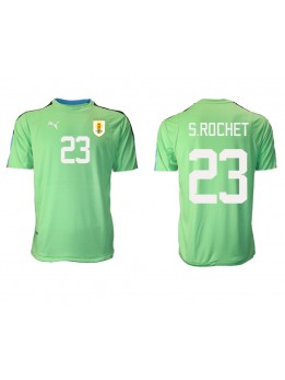 Uruguay Sergio Rochet #23 Målvakt Replika Hemmakläder VM 2022 Kortärmad